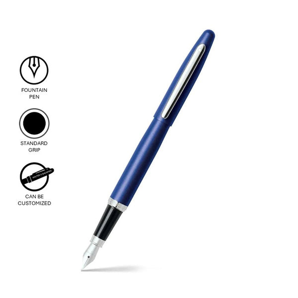 VFM Neon Blue Medium Nib Fountain Pen SE0940153