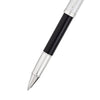 Sheaffer 100 Brushed Chrome/Black Lacquer Rollerball Pen SE1931351