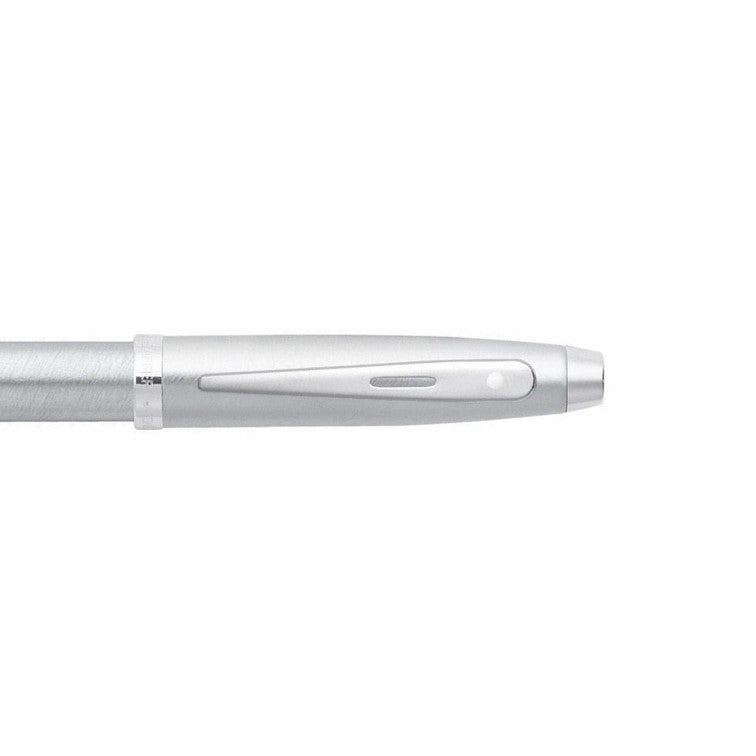 Sheaffer 100 Brushed Chrome Ballpoint Pen SE2930651-30