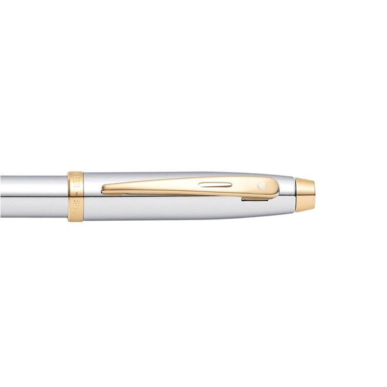 Sheaffer 100 Chrome with Gold Tone Ballpoint Pen SE2934051-30